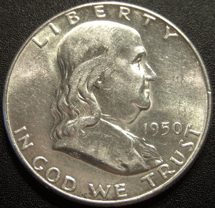 1950 Franklin Half Dollar - Uncirculated