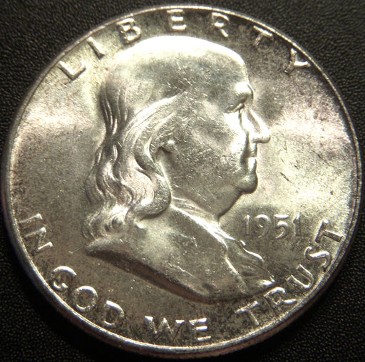 1951 Franklin Half Dollar - Uncirculated