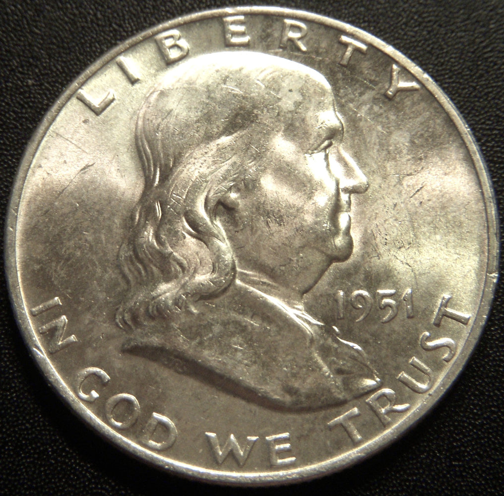 1951-D Franklin Half Dollar - Uncirculated