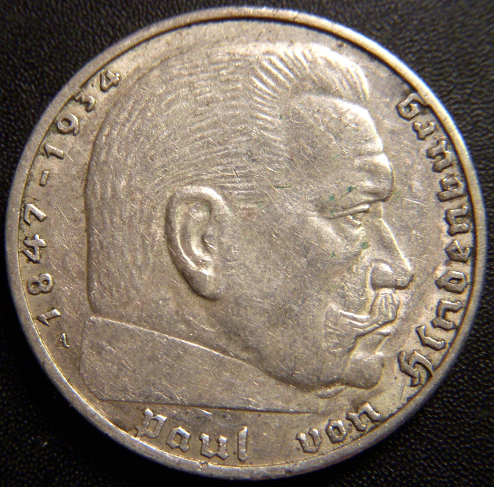 1938A 2 Reichsmark - Germany