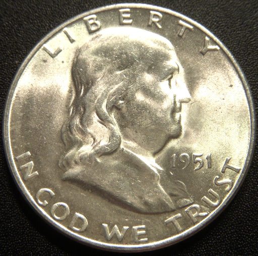 1951-S Franklin Half Dollar - Uncirculated