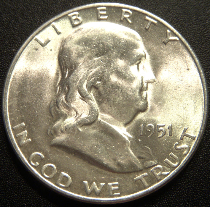 1951-S Franklin Half Dollar - Uncirculated
