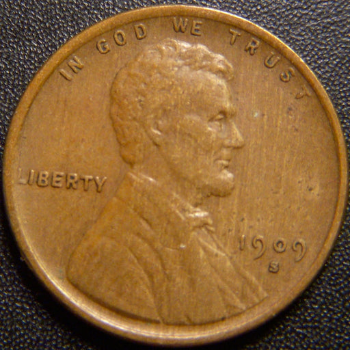 1909-S Lincoln Cent - Extra Fine