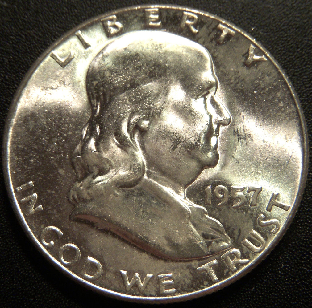 1957 Franklin Half Dollar - Uncirculated