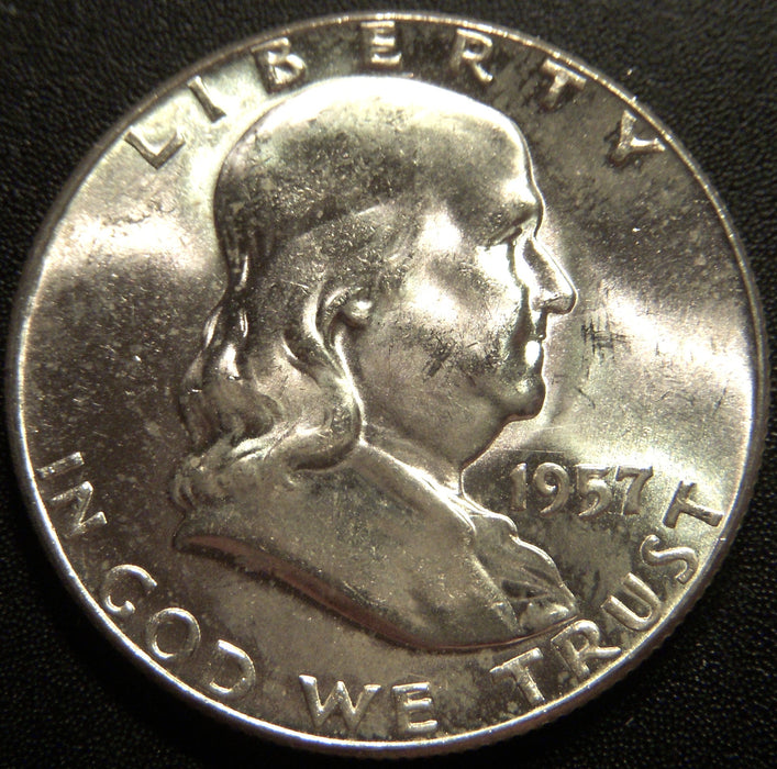 1957 Franklin Half Dollar - Uncirculated