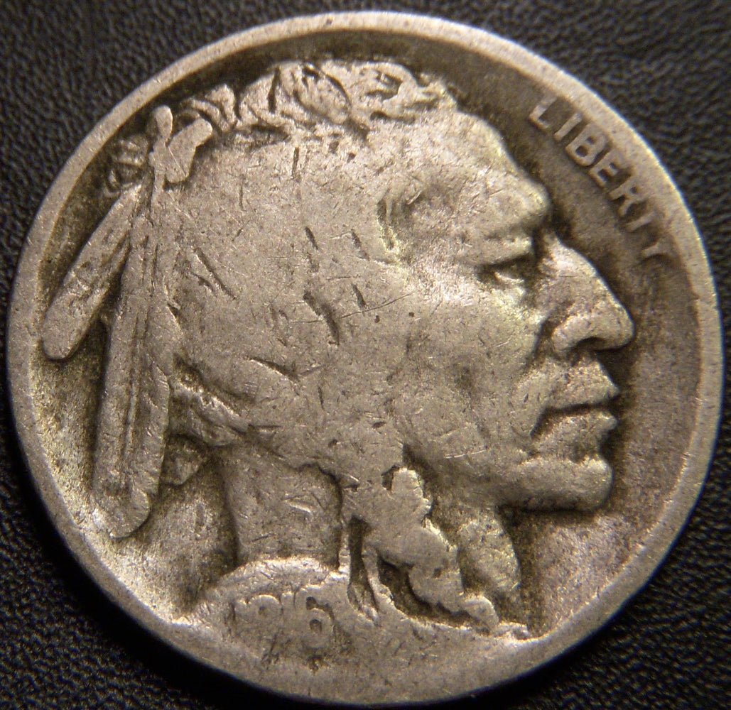 1916-S Buffalo Nickel - Very Good