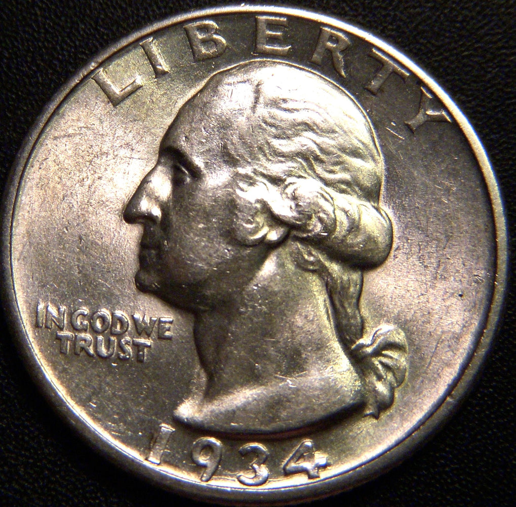 1934 Washington Quarter - Uncirculated