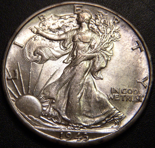 1943-D Walking Half Dollar - Uncirculated