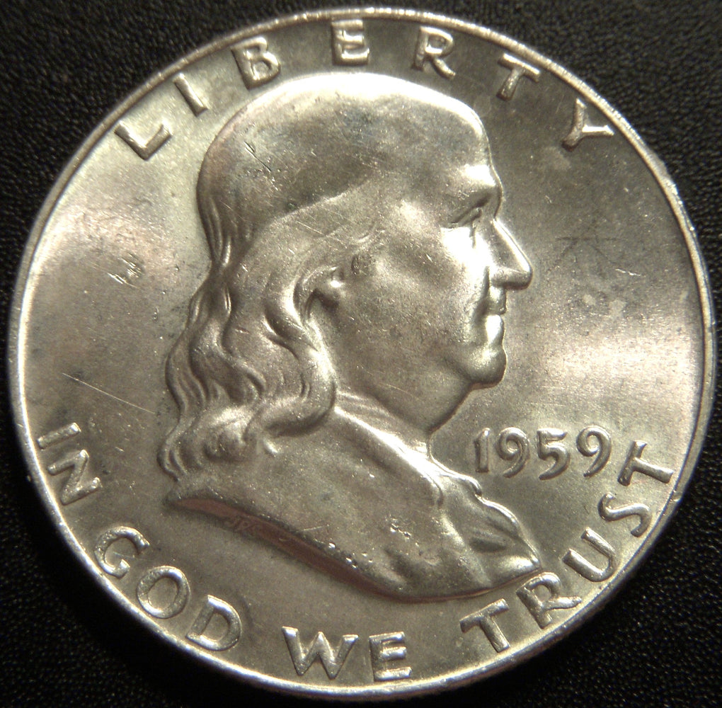 1959 Franklin Half Dollar - Uncirculated