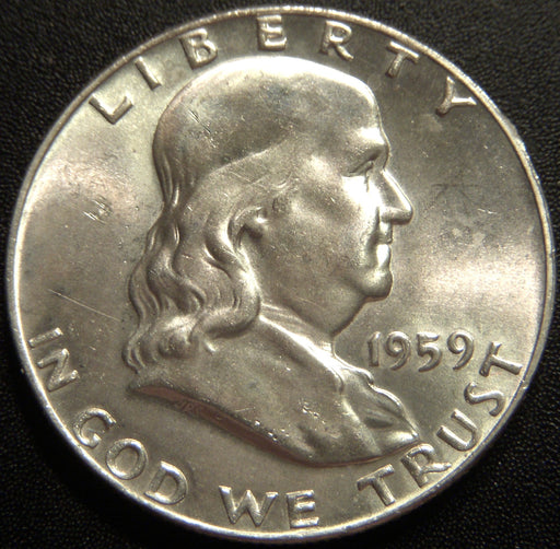 1959 Franklin Half Dollar - Uncirculated