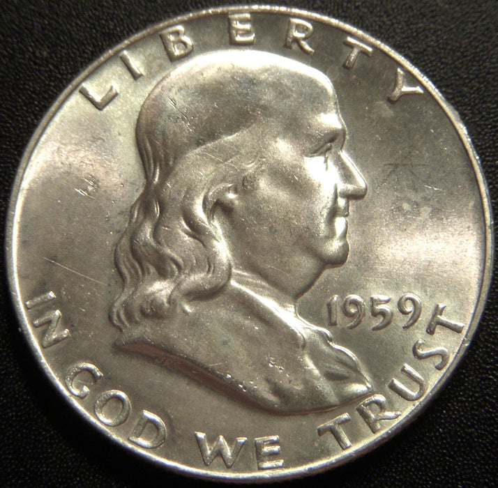 1959 Franklin Half Dollar - Uncirculated
