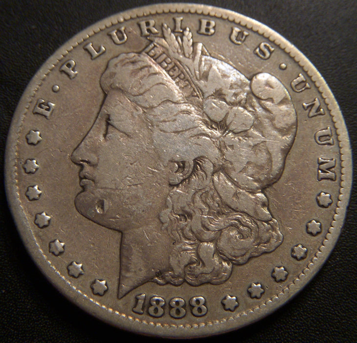 1888-S Morgan Dollar - Very Good