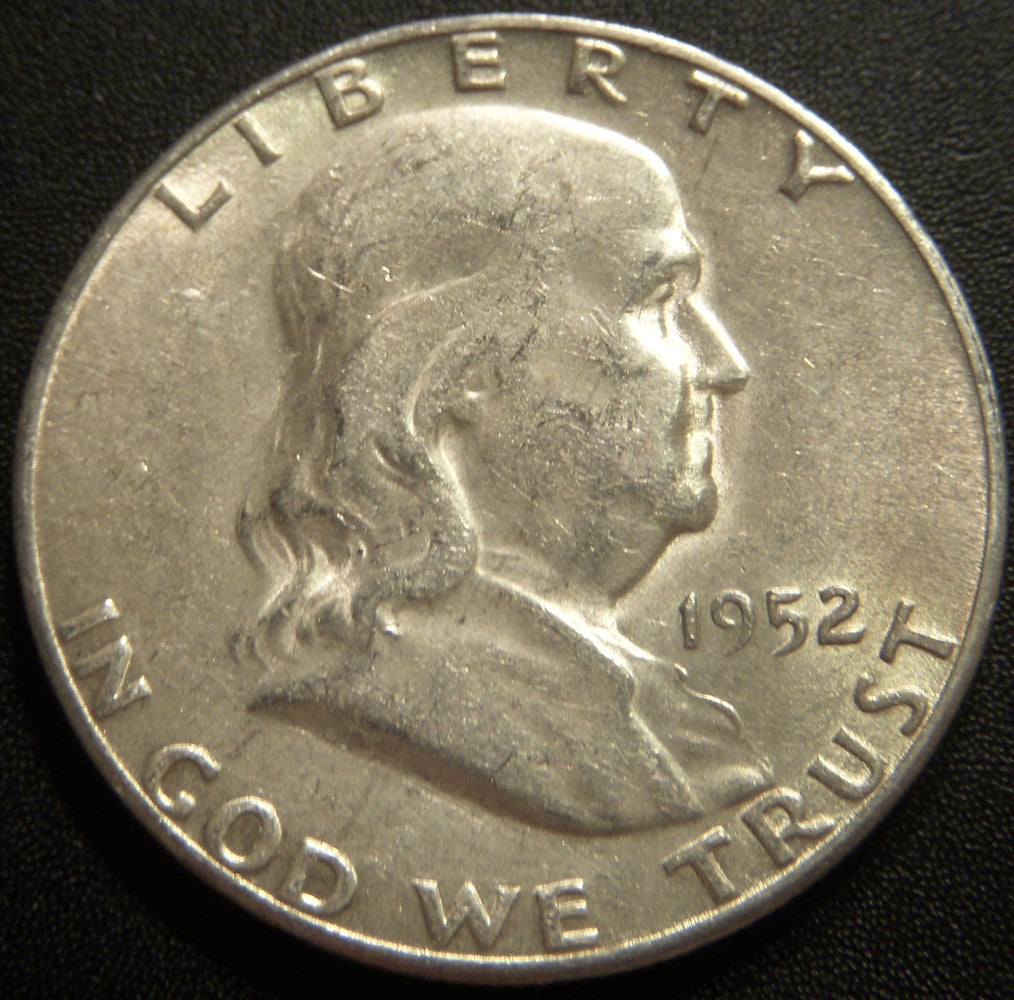 1952-S Franklin Half Dollar - VF/XF