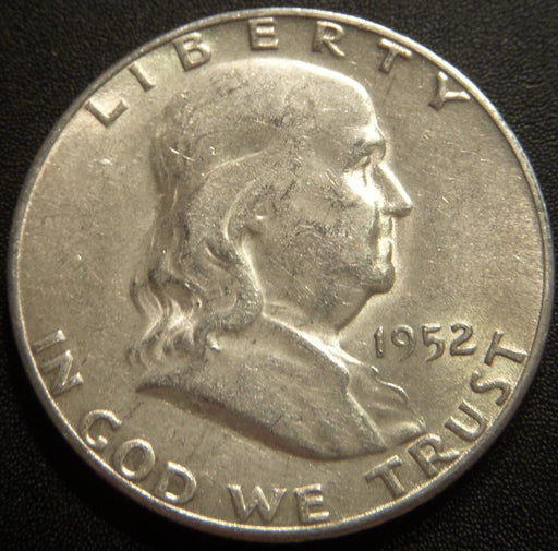 1952-S Franklin Half Dollar - VF/XF
