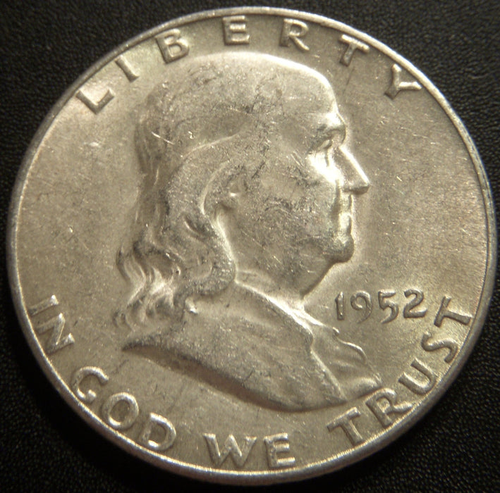 1952-S Franklin Half Dollar - VF/XF