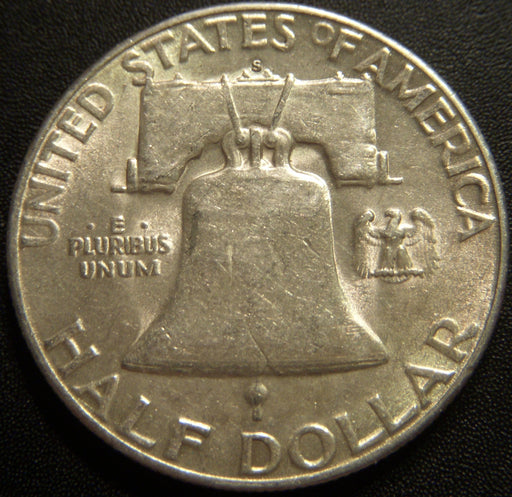 1952-S Franklin Half Dollar - VF/XF