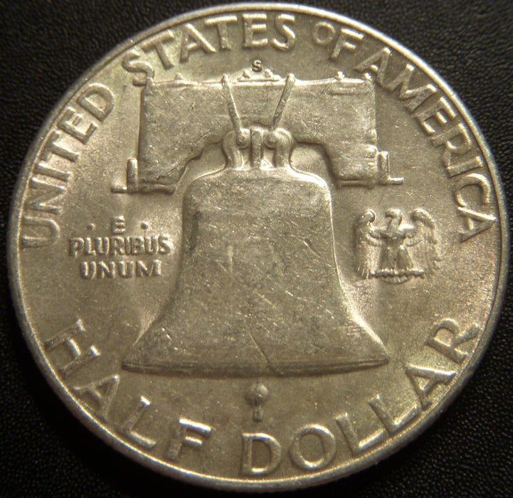 1952-S Franklin Half Dollar - VF/XF