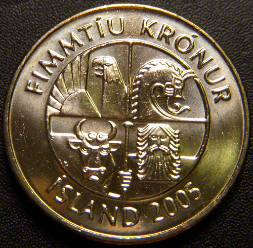 2005 50 Kroner - Iceland