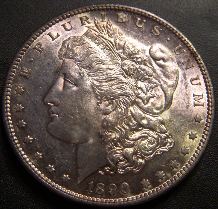 1890-S Morgan Dollar - AU