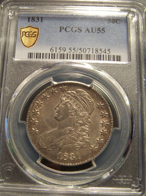 1831 Bust Half Dollar - PCGS AU55