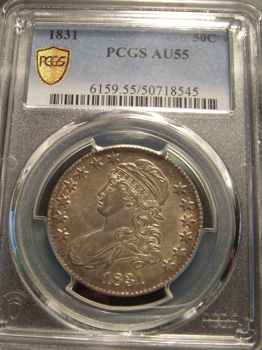 1831 Bust Half Dollar - PCGS AU55