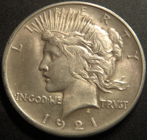 1921 Peace Dollar - AU
