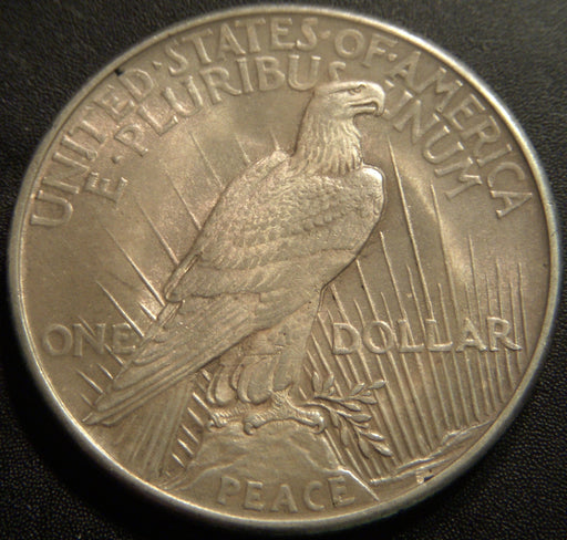 1921 Peace Dollar - AU
