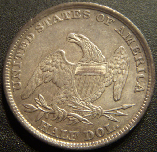 1839 Bust Half Dollar - AU+