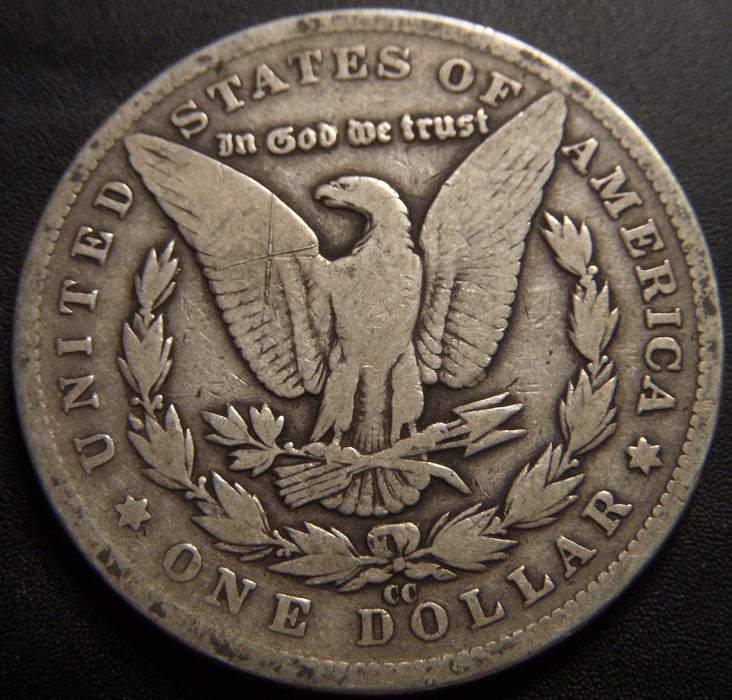 1890-CC Morgan Dollar - Very Good