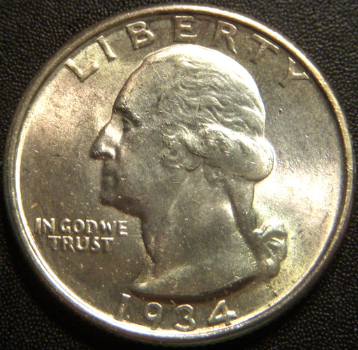 1934 Washington Quarter - Uncirculated