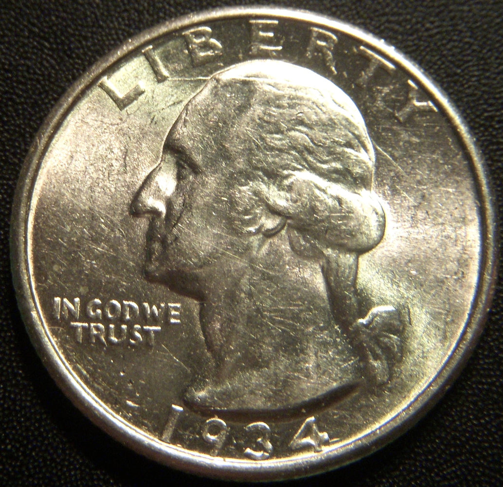 1934-D Washington Quarter - Uncirculated