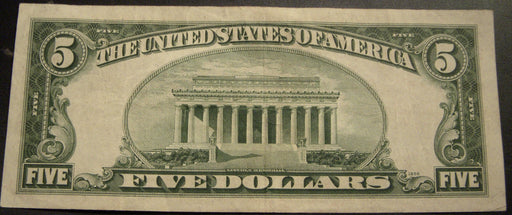 1934D $5 Silver Certificate - FR# 1654