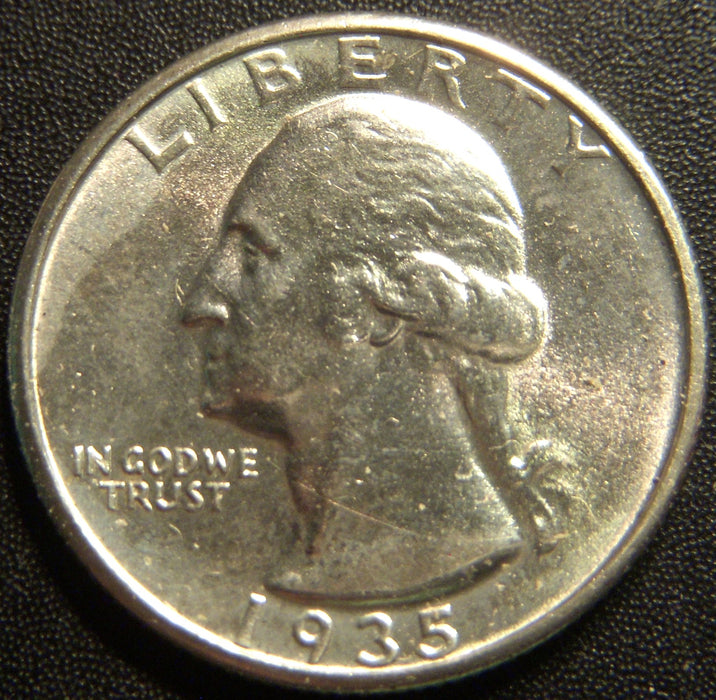 1935 Washington Quarter - Uncirculated