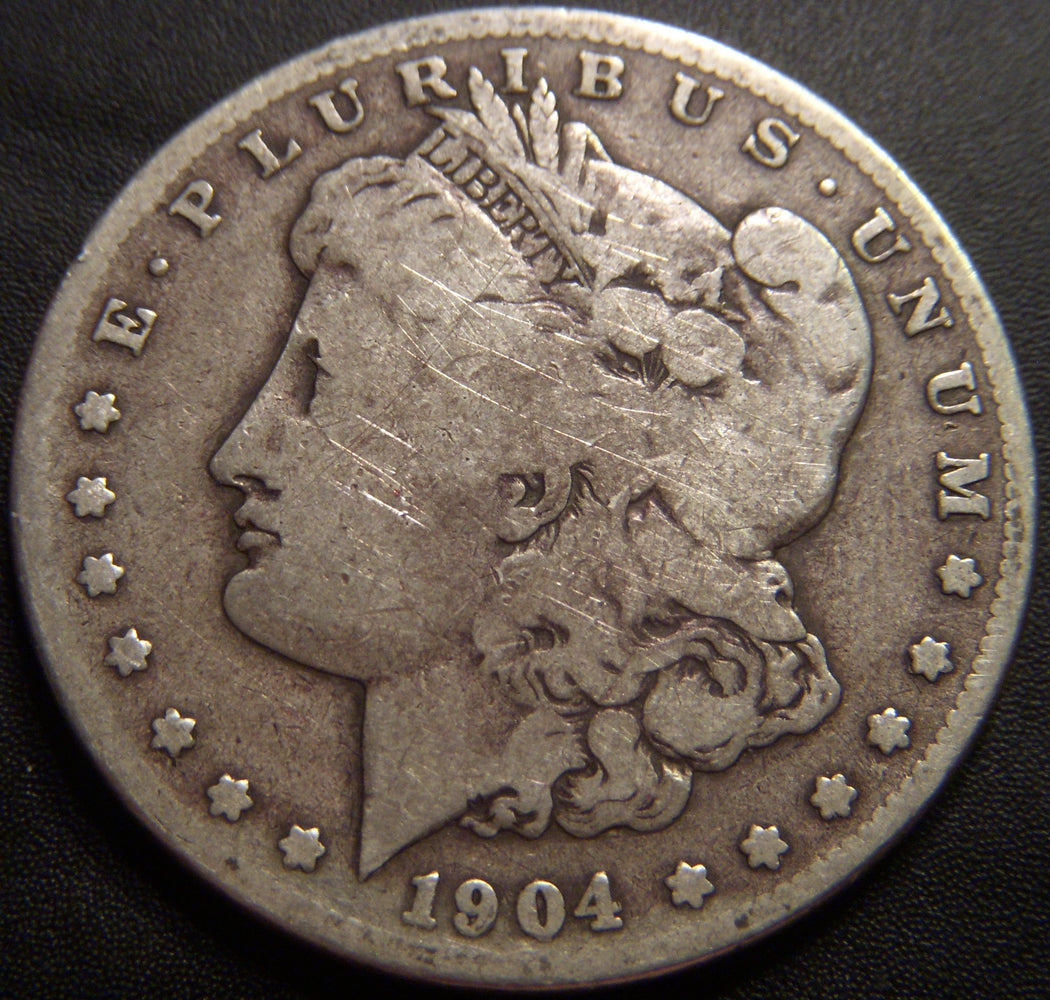 1904-S Morgan Dollar - Very Good