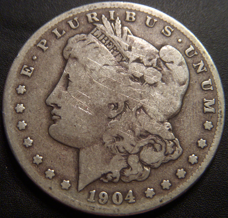 1904-S Morgan Dollar - Very Good