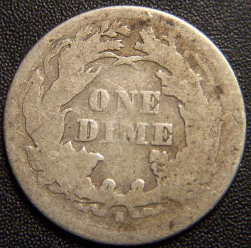 1875-S Seated Dime - Below Bow Good