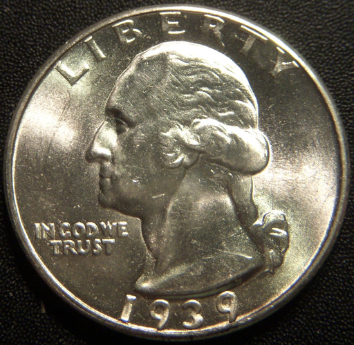 1939-D Washington Quarter - Uncirculated