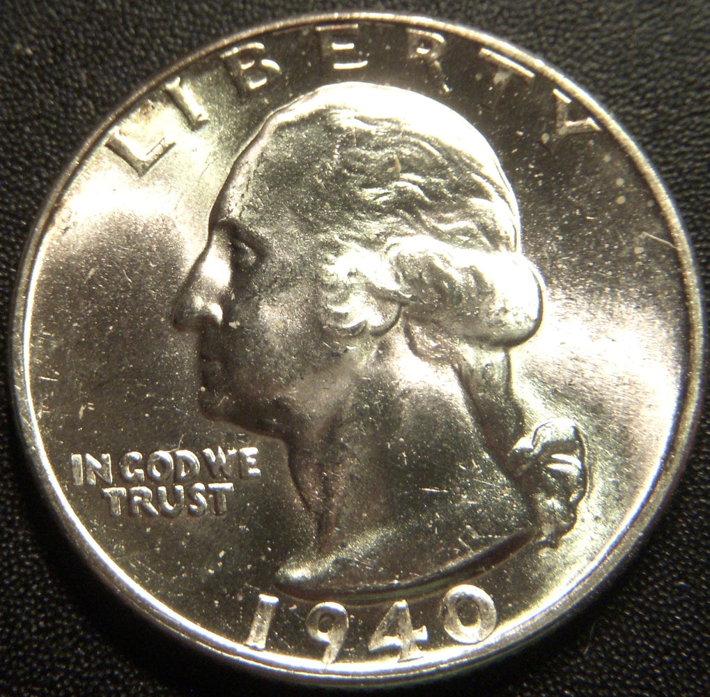 1940-D Washington Quarter - Uncirculated