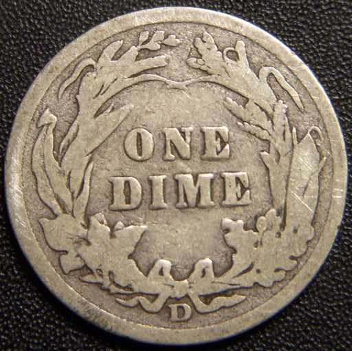 1907-D Barber Dime - Good