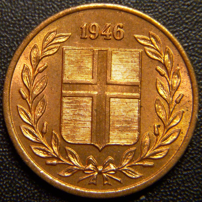 1946 1 Eyrir - Iceland