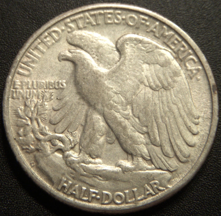 1947-D Walking Half Dollar - Very Fine
