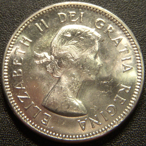 1964 Canadian Nickel - Extra Water Line Uncirculated