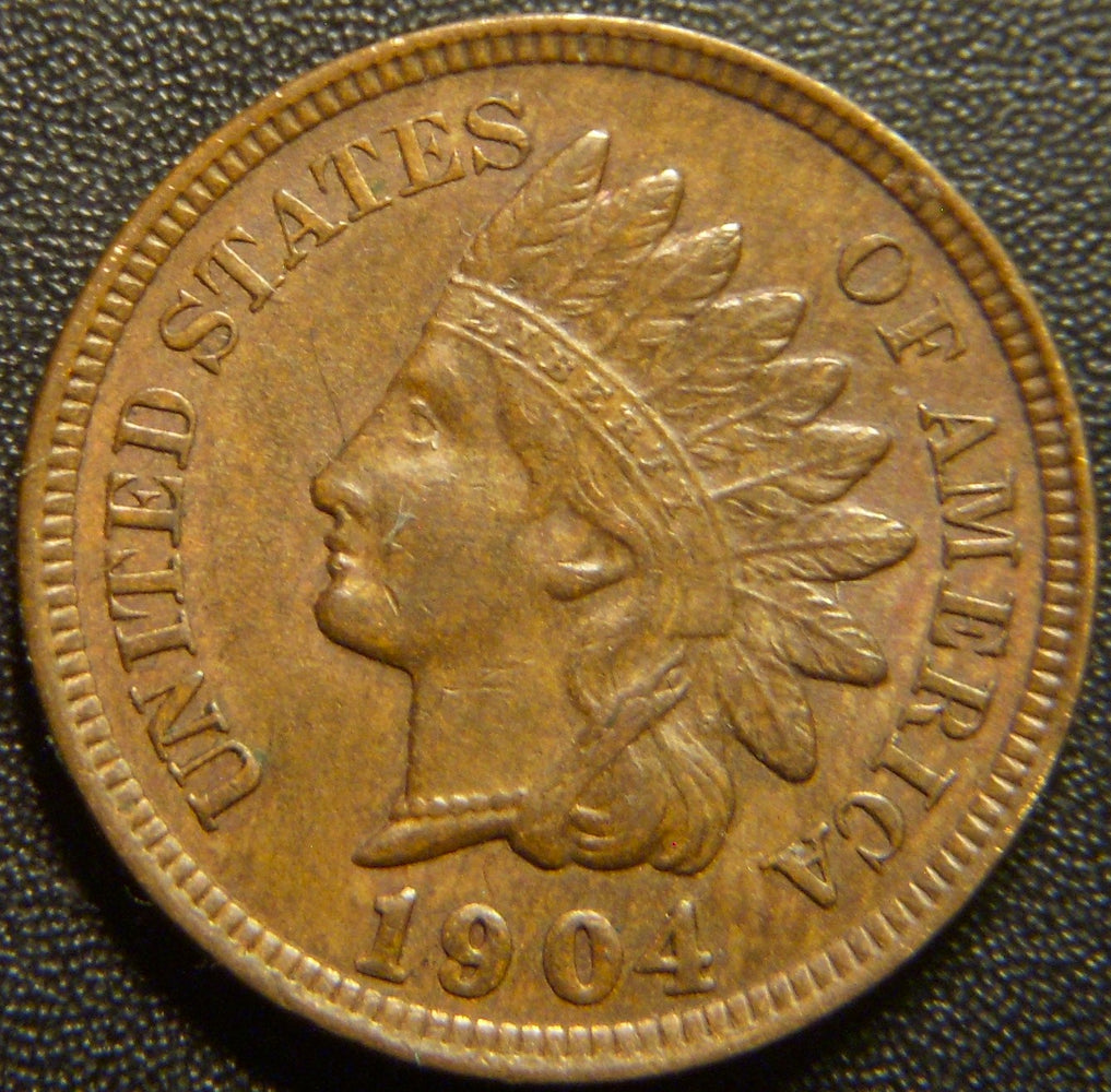 1904 Indian Head Cent - AU