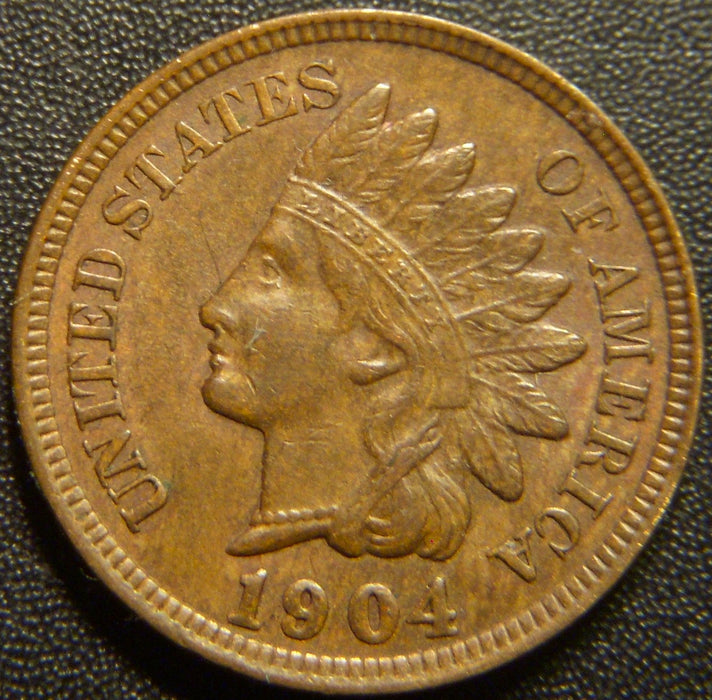 1904 Indian Head Cent - AU