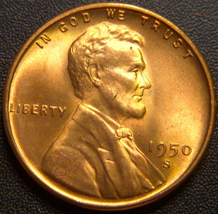 1950-S Lincoln Cent - Uncirculated
