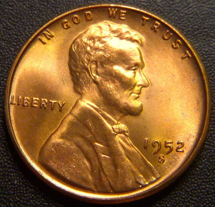 1952-S Lincoln Cent - Uncirculated