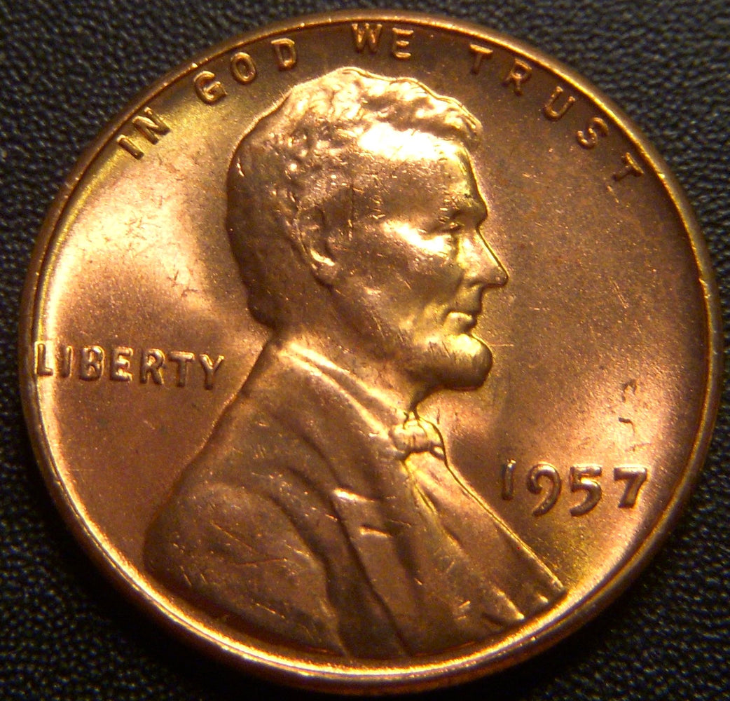 1957 Lincoln Cent - Uncirculated