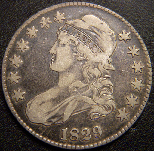 1829 Bust Half Dollar - Very Fine