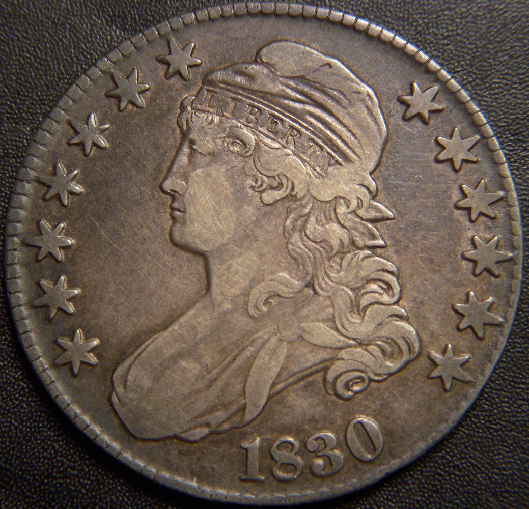 1830 Bust Half Dollar - Very Fine/F