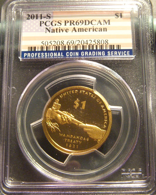 2011-S Sacagawea Dollar - PCGS PR69DCAM